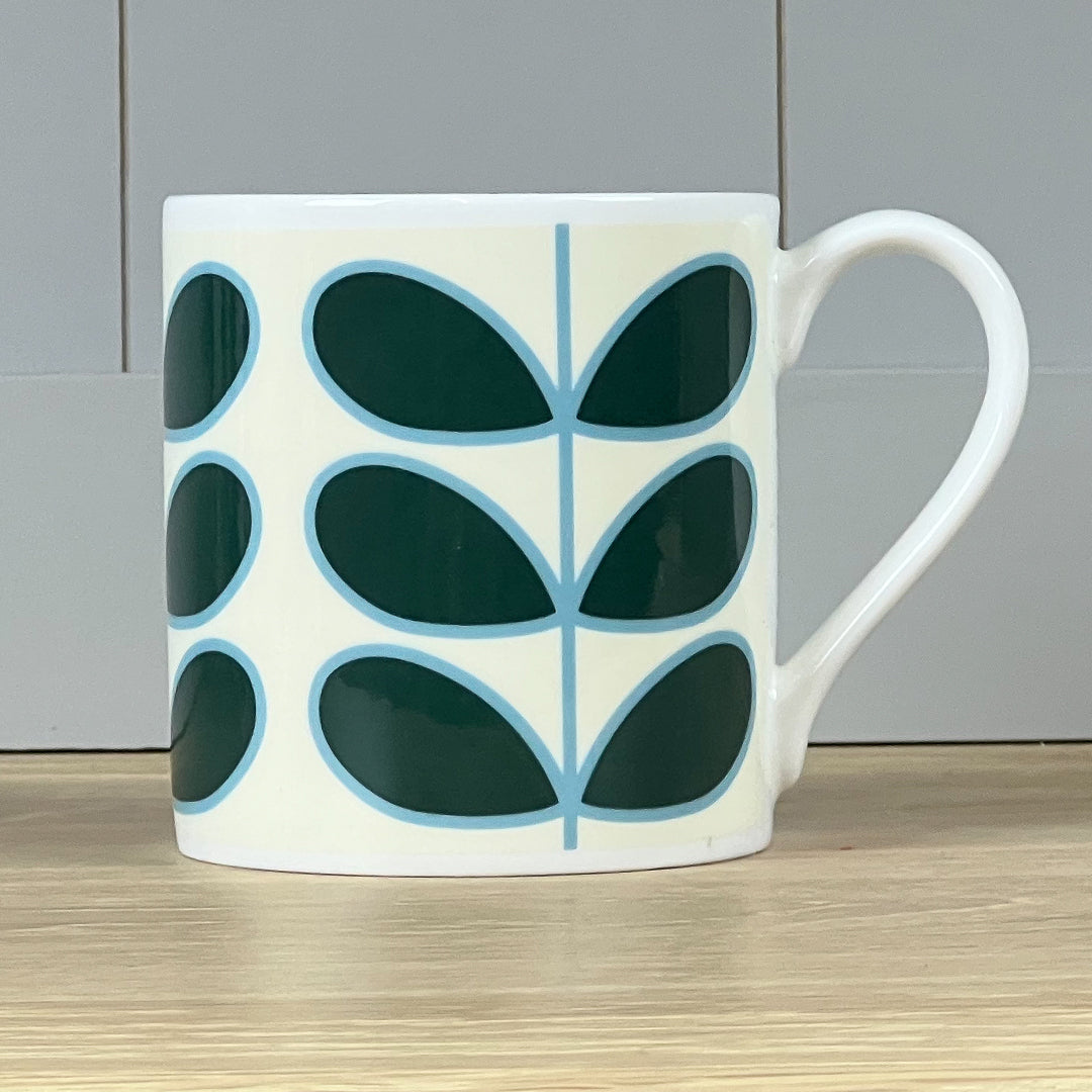 Linear Stem Teal Mug