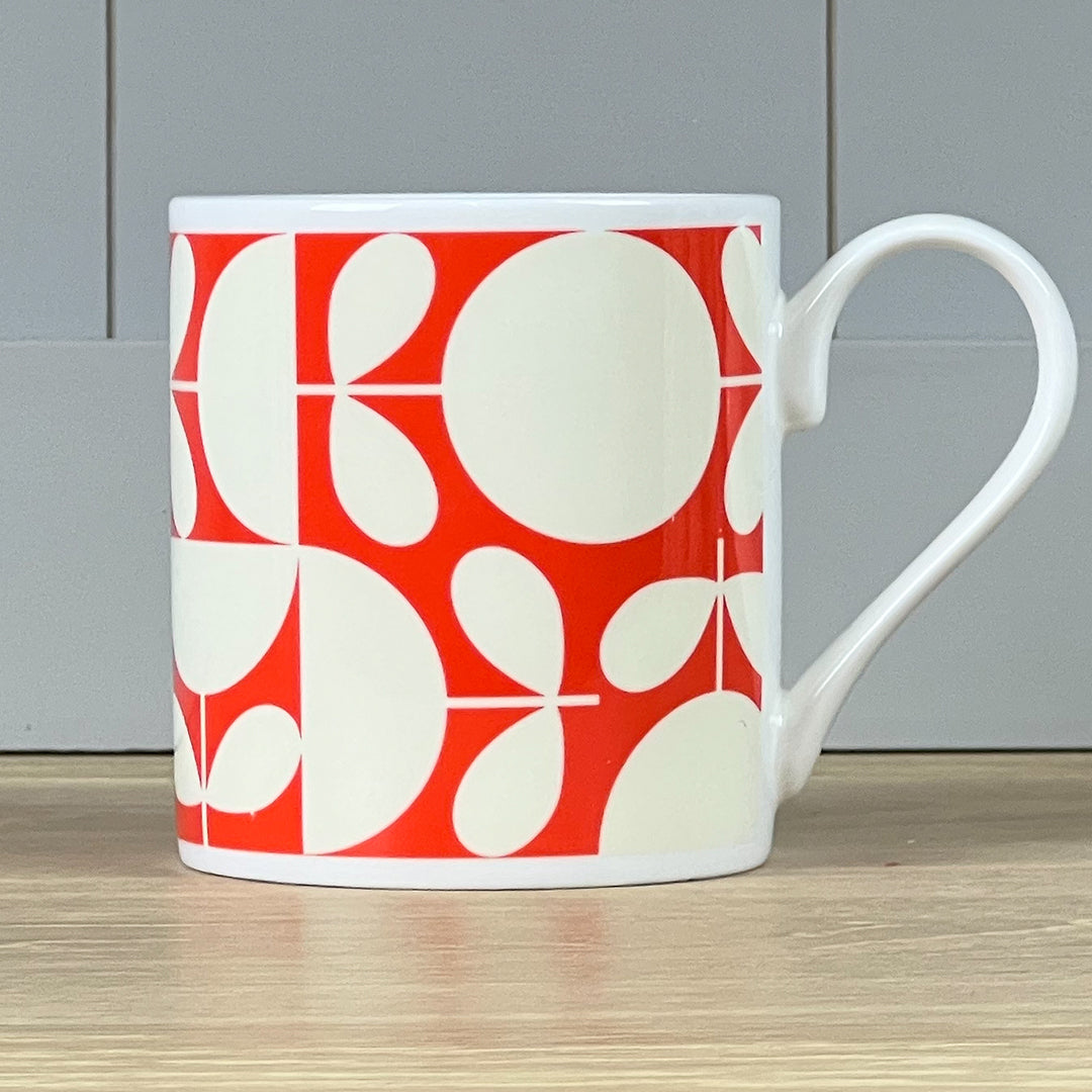 Patchwork Orange Mug