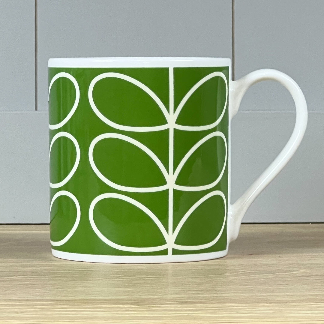 Linear Stem Green Mug