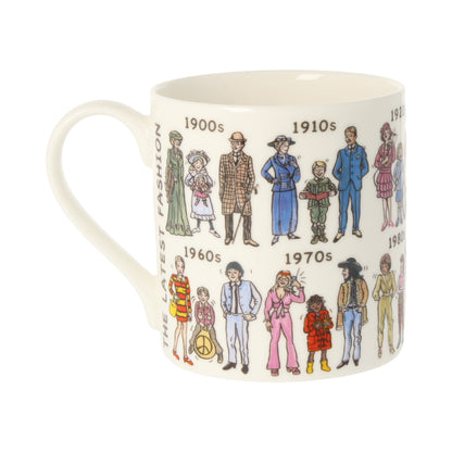 Fashion Through The Decades Mug