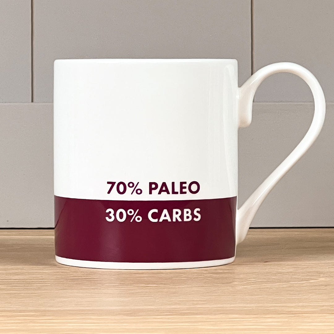 70% Paleo 30% Carbs Mug