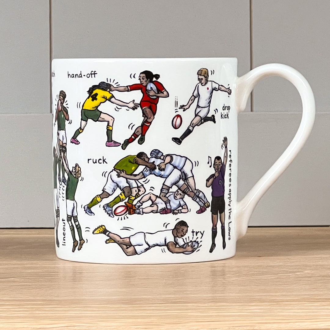 The Art Of Rugby Mug
