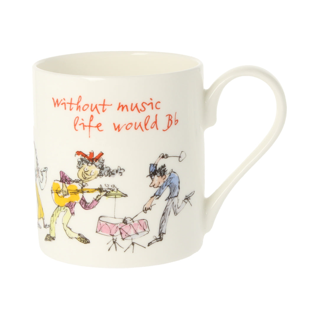 Without Music Life Would B-Flat Mug