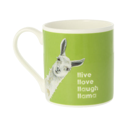 Live Love Laugh Llama Mug