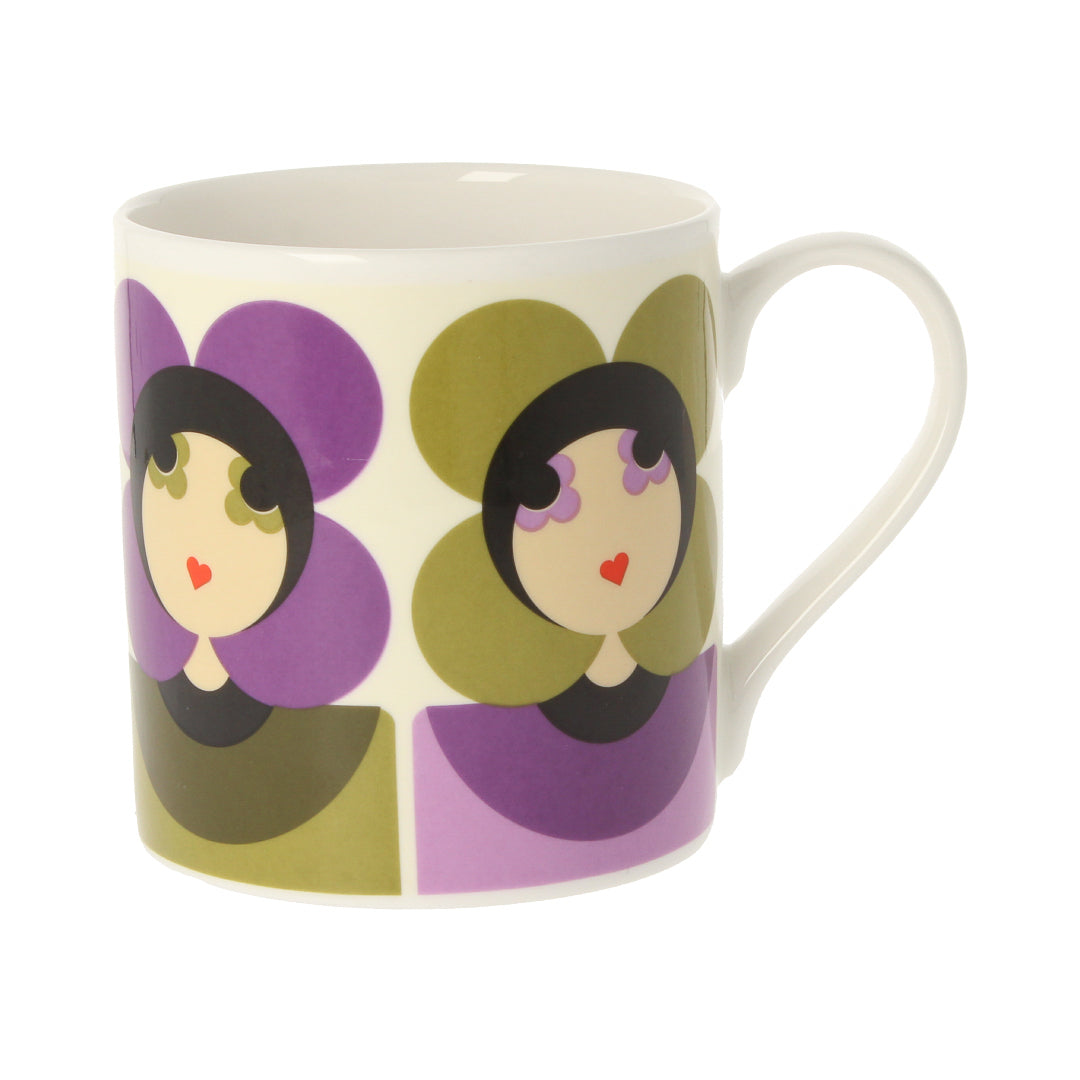 Luna Purple/Olive Mug