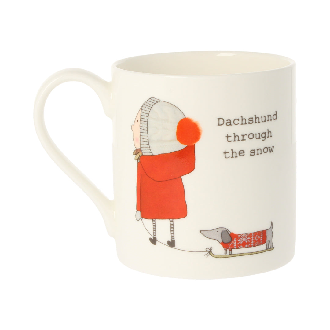 Dachshund Through The Snow Mug