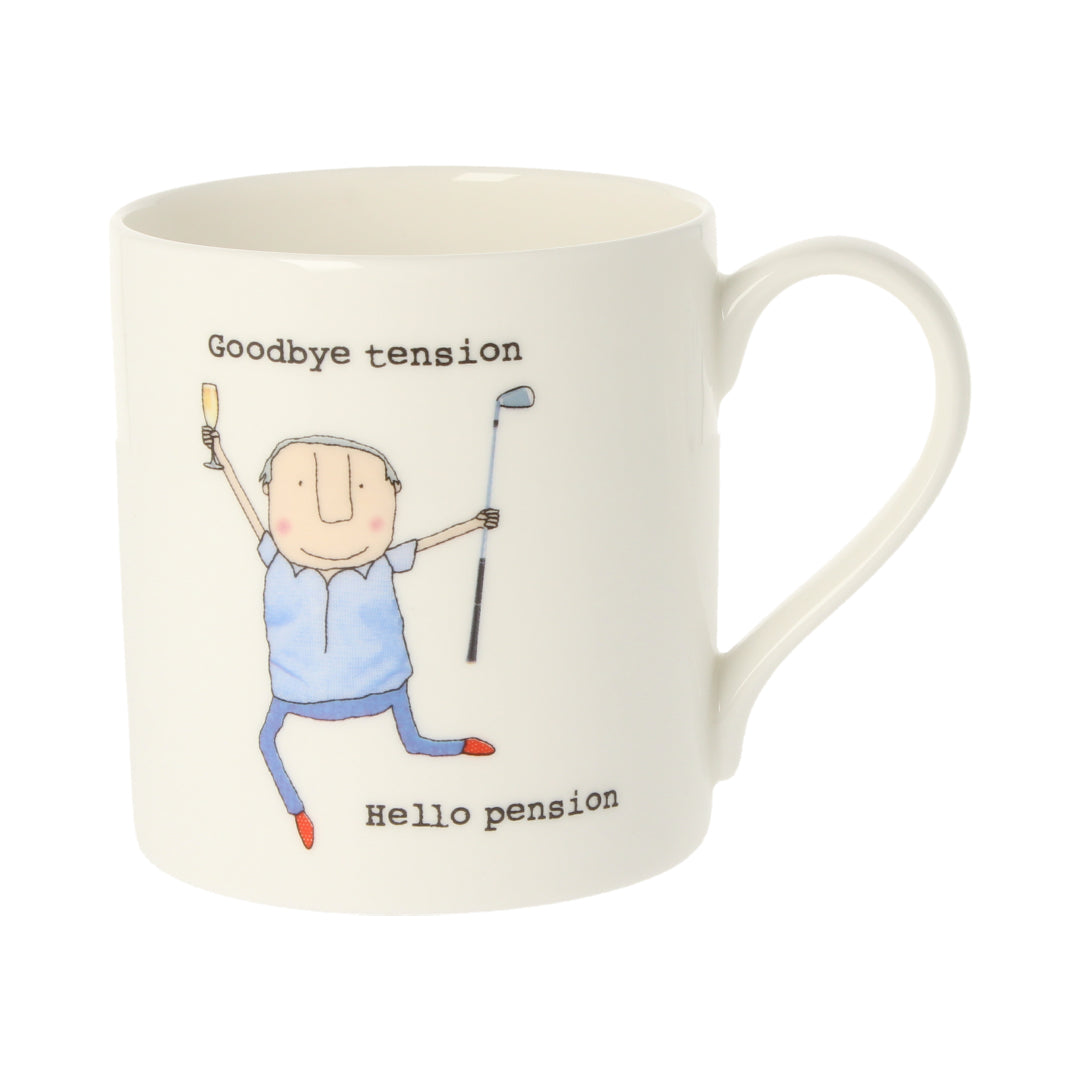 Hello Pension Mug