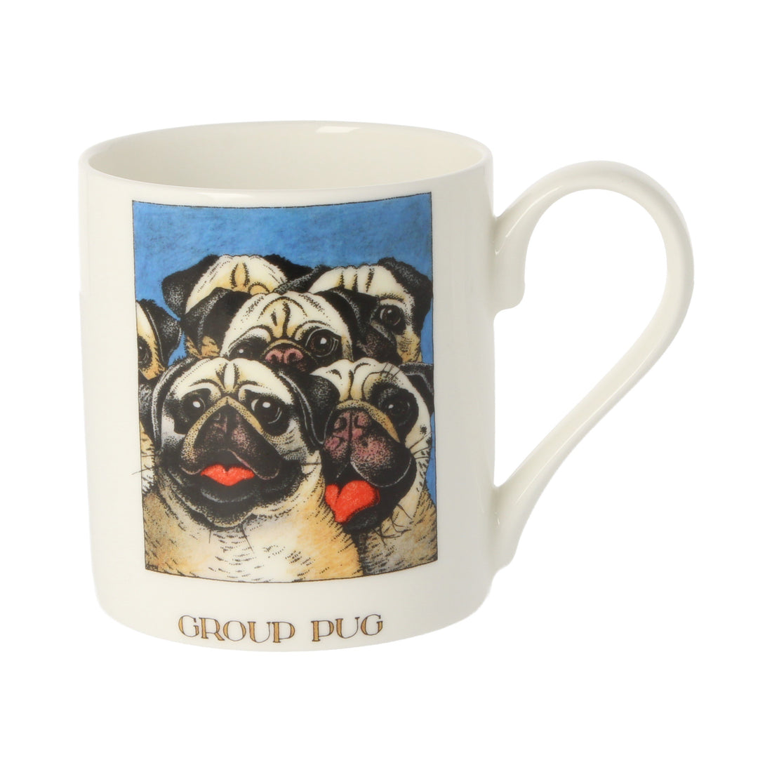 Group Pug Mug