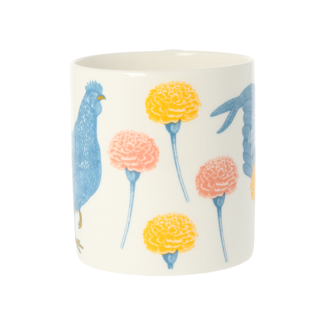 Chicken &amp; Carnation Mug