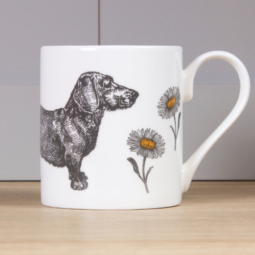 Dog &amp; Daisy Mug