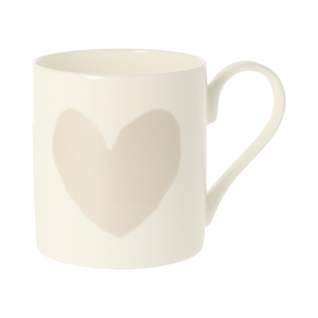 Big Heart Silver Mug