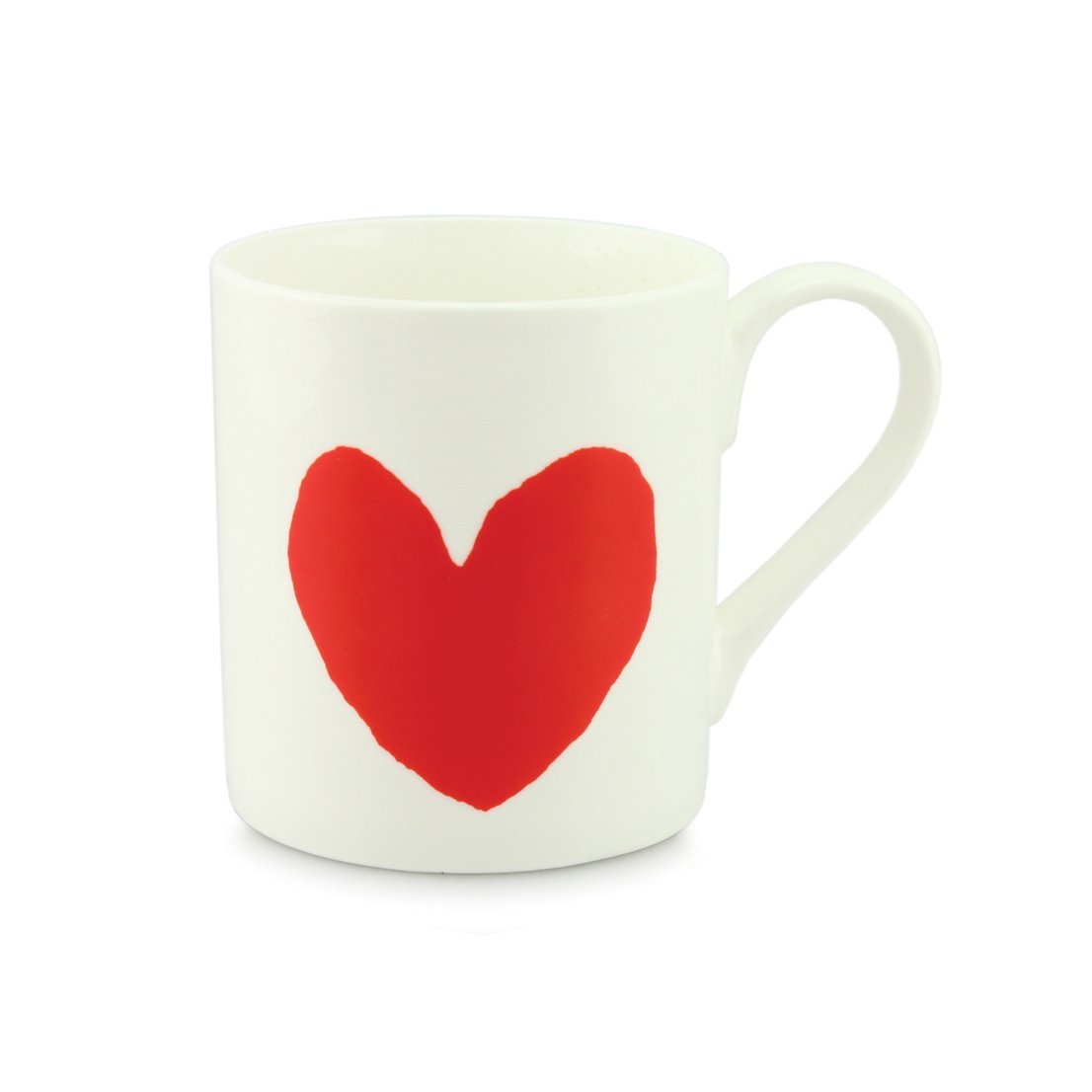 Large Heart Red Mug - Mclaggan - Mclaggan