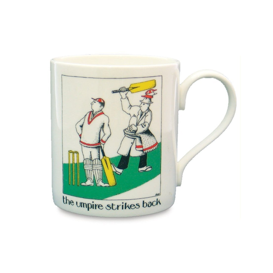 Umpire Strikes Back Mug - Simon Drew - Mclaggan