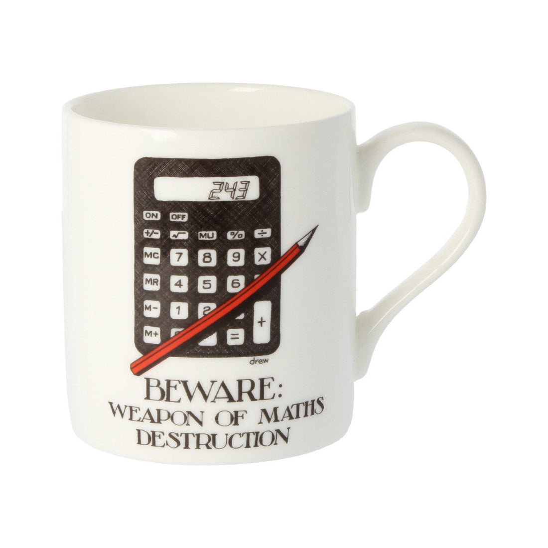 Weapon Of Maths Destruction Mug - Simon Drew - Mclaggan